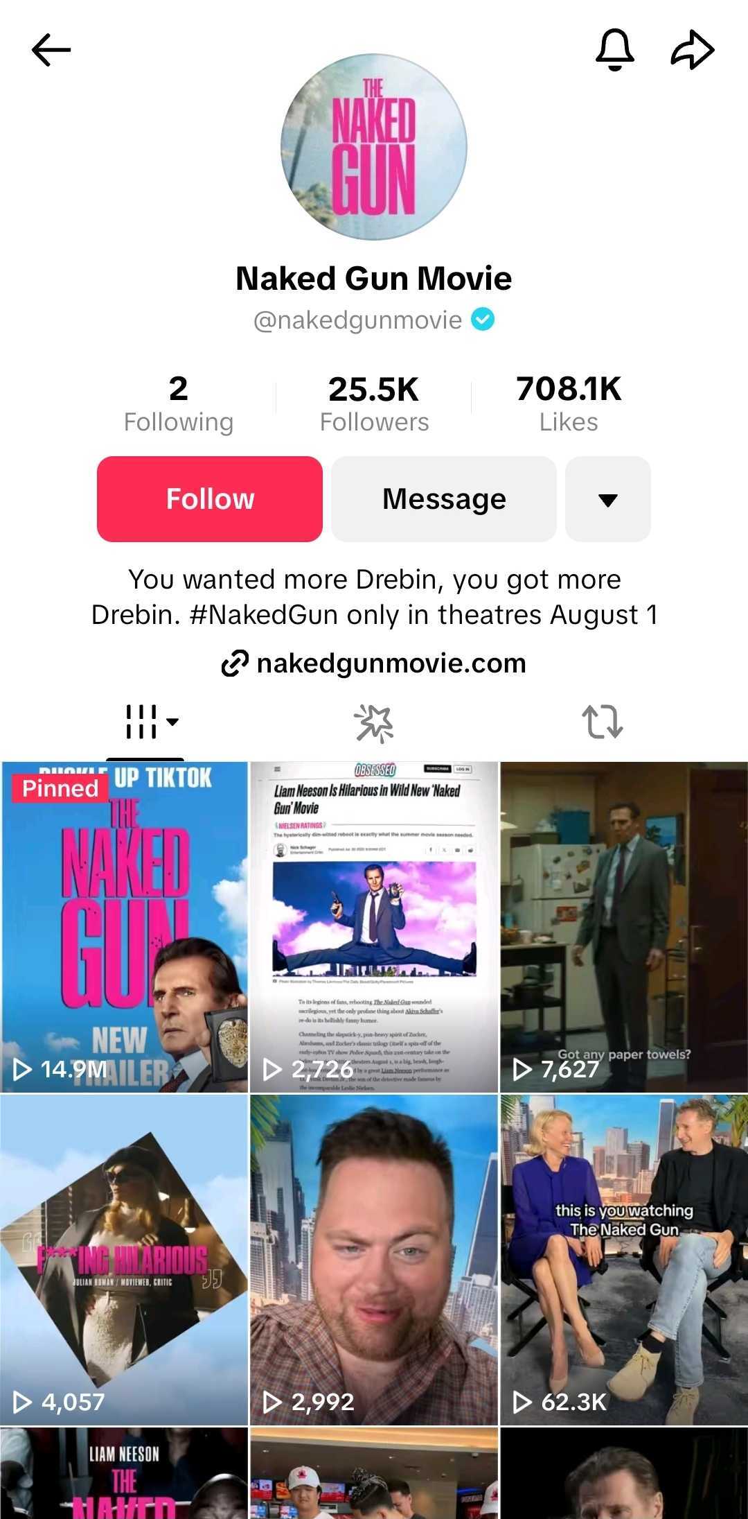 TikTok Mobile Link Image